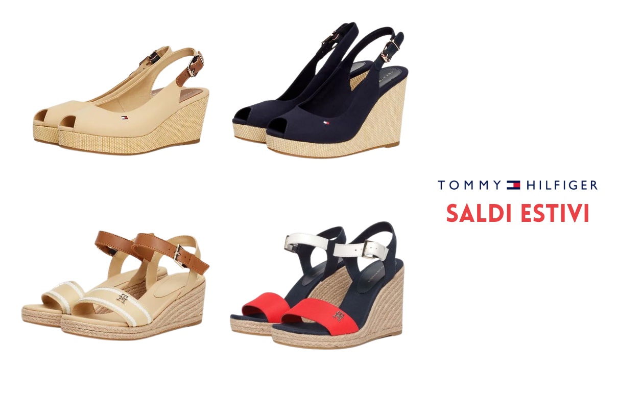 Tommy Hilfiger Saldi Estivi 2024 - Punto Scarpe Ravasio