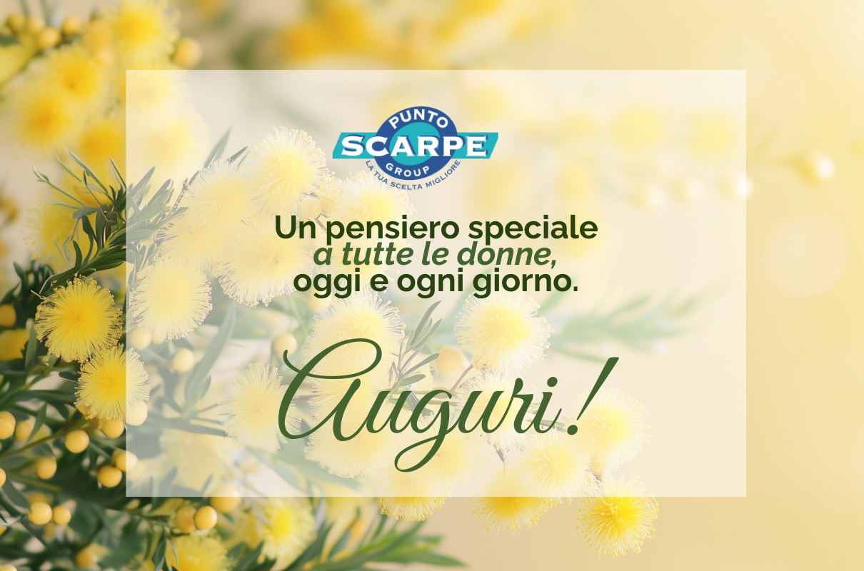 Punto Scarpe - Auguri Per Tutte Le Donne - Punto Scarpe Ravasio